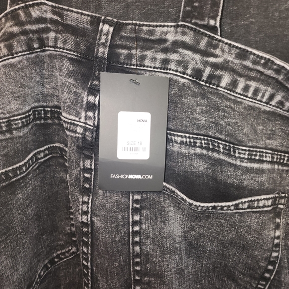 NWT Black Breaker of Chains Flared Stretch Overall - Picture 9 of 10